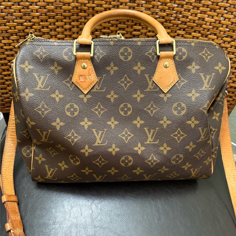 Louis Vuitton Monogram Speedy Bandouliere 30
